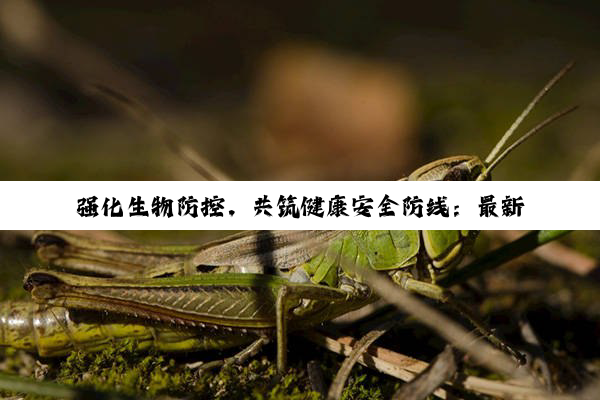 今日科普|强化生物防控，共筑健康安全防线：最新病媒生物防控责任与科技创新应对策略