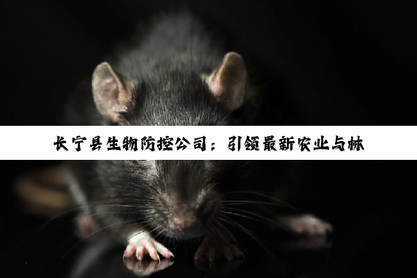 今日科普|Z6尊龙·凯时中国官方网站: 长宁县生物防控公司：引领最新农业与林业生物防控技术热点