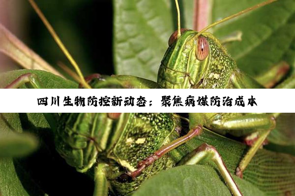 今日科普|四川生物防控新动态：聚焦病媒防治成本与最新生物安全热点
