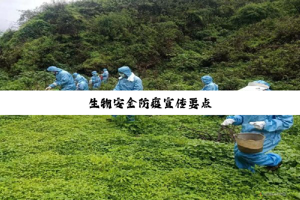 今日科普|生物安全防疫宣传要点