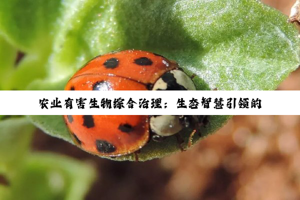 【科普解答】农业有害生物综合治理：生态智慧引领的绿色防控之路