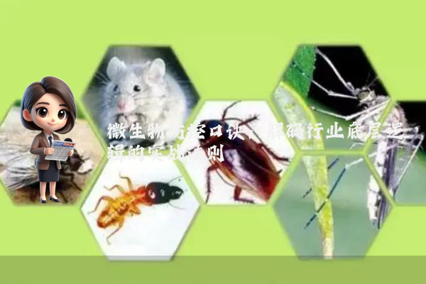 微生物防控口诀:解码行业底层逻辑的实战法则
